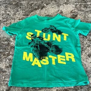 Kids Stunt Master Graphic Tee - Green